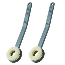 모나코올리브 등 블랙헤드 고민없이 커브드 밀착 바디브러시, 카키그린, 1개입, 2개