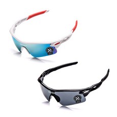 With 超輕量自行車騎行風鏡 2款, 黑色, 白色, FREE(寬 14cm 鏡片 7 x 4 cm)