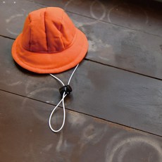 ZAZAZOO 狗民小橘帽 女款, 橘色, 1個