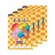 루카랩 케어베어 초등용 독서노트 4p 세트, 1세트, 체커보드