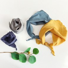 woojooi 嬰幼兒你和我三角圍巾4件組