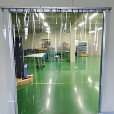 QUECHUNG 加厚防水帳篷防風塑膠遮蔽簾 透明 0.5mm, 1個