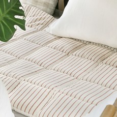CASA VERDE 露營攜帶式床墊, 象牙白 條紋