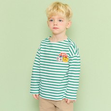 헤이미니 아동용 귀욤뿜뿜 단가라 티셔츠