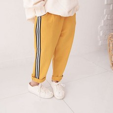 sonyun market 兒童春季側邊條紋運動褲