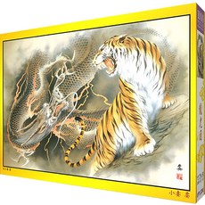 Apple One龍虎圖拼圖 AO1000-311, 混色, 1000件