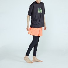 soleil 男款Jace一體式短褲九分水上緊身褲