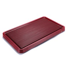 電木茶盤, 紫檀红, 1個