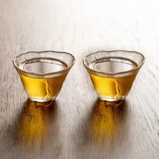 아메리칸로드 싱글 클래식 유리 찻잔 술잔 HR1983, 12번, 2개