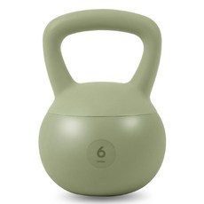 atflee 軟式壺鈴 卡其綠 6kg, 1個