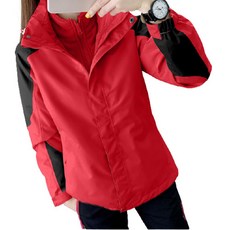 女性雙色戶外防風外套 KR 172