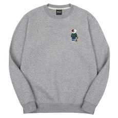 옥스타 남녀공 미니미 캐주얼 브로독 자수 특양면 맨투맨 1SSP004