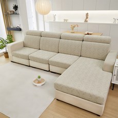 데이소이 고급 디자인 소파커버, 01 카키, 1개