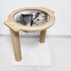 PETSMON 療癒空間 貓跳台, 1個, 白色