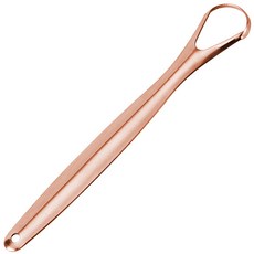 Open Space 高級不鏽鋼刮舌器 玫瑰金, 1個