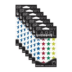 Petit Fancy 顏色類別標籤站點20-352a, 7個, 混合顏色