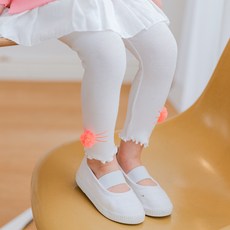 Lala Amang 女童款貓咪造型滾邊內搭褲