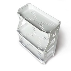 빅토리라이팅 포띠즈 다용도선반 3단 올화이트, 1개