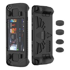 Hohu Valve Steam Deck 全罩式矽膠套 黑色, 1個, 單品