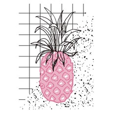 썸머선인장 도어커튼