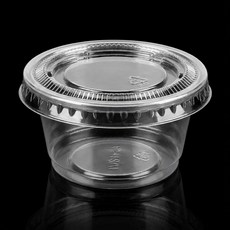 URBANFLAIR 一次性醬料容器 22.5ml + 蓋子組