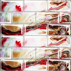 P31 大理石紋磁磚壁貼 10入, 06