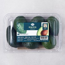 트릿지팜 페루산 아보카도 + 후숙 봉투 세트, 1.2kg, 1세트