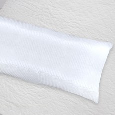 스코홈 롱쿠션 긴베개 바디필로우 솜, 화이트