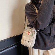 MEICHEL Sizzling綁帶托特斜背包 10715, 象牙白