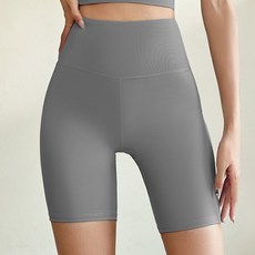 엘쏘 여성용 스판 헬스 필라테스 요가복 반바지 레깅스