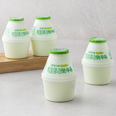 빙그레 메로나맛 우유, 240ml, 4개