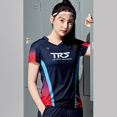 peggynco 女款運動機能全方位短袖圓領T恤 FST-820