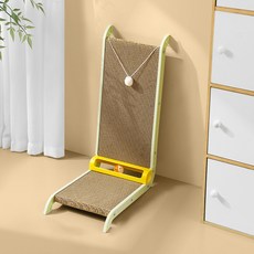 데이소이 고양이 후즈캣 수직형 스크래쳐, 그린, 1개