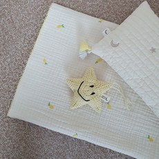 3層棉紗毯, 檸檬(象牙白)