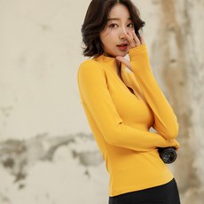 PEONIST 女款訓練半拉鍊長袖上衣