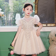 Misopapa小公主珍珠亮片洋裝