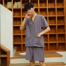 男款桑拿服上下裝 2301