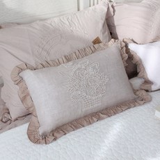 CoTe TaBLe Panier 花卉抱枕套