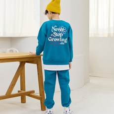 vavkids 兒童款 Never Stop 刷毛上下裝套組
