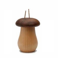 Rijisajini牙籤木質架, 03 黑胡桃蘑菇, 1個