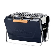 OSLO 露營用便攜式烤爐 海軍藍, 1個, M