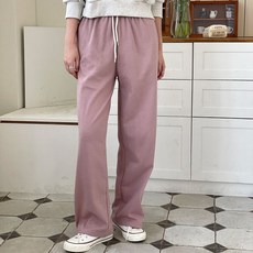 Lalaon 女款韓國製寬版四季運動褲 TSP2793