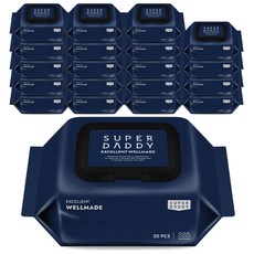 SUPER DADDY 優秀製作精良的移動式濕紙巾帽 82 平, 20張, 24包