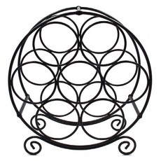 Aroi葡萄酒酒架, 黑色的, 1個