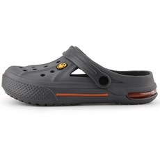 Dangolbeuro 男性超輕量柔軟氣墊辦公室拖鞋 SM05, 250, 灰色