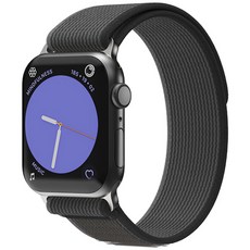 SINJIMORU 智慧手錶越野運動錶帶, 黑色