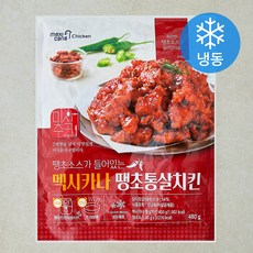 멕시카나치킨 땡초 통살치킨 (냉동), 480g, 1개