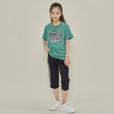 키스포 아동용 포텐 스타일 7부 상하의 세트