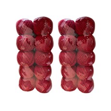 FORONEMILLION 禮物包裝 工藝 搬家 繩子 20入, 紅色