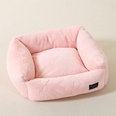 레드퍼피 반려동물 따숨쿠션, 소프트핑크, 1개